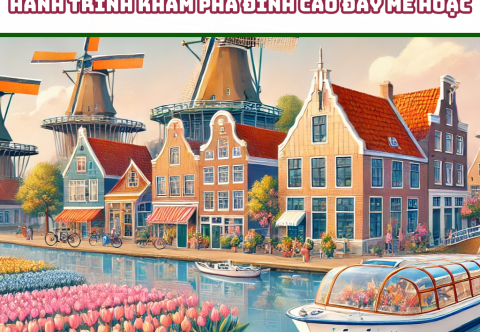 Lịch Trình Du Lịch Hà Lan 5 Ngày 4 Đêm 2025: Hành Trình Khám Phá Đỉnh Cao Đầy Mê Hoặc